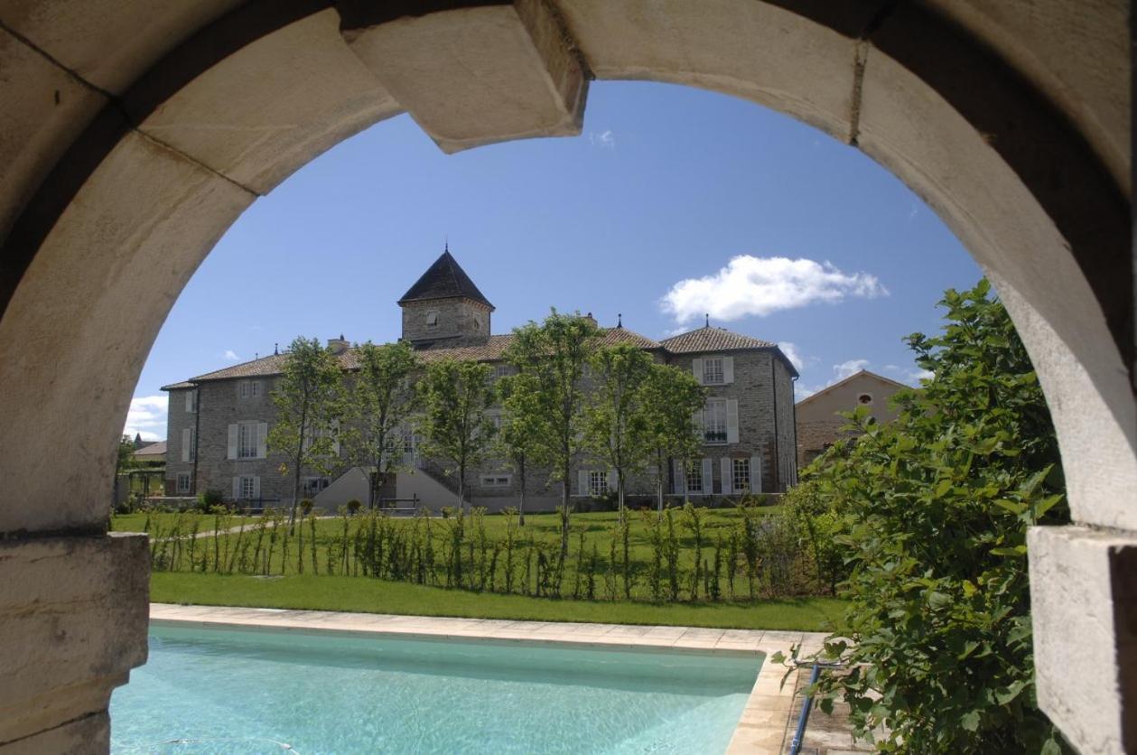 Hotel-Restaurant Le Chateau De Besseuil, Macon Nord - Teritoria Clessé Dış mekan fotoğraf